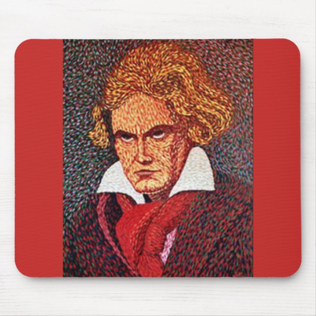 Beethoven Mouse Mat (Front)