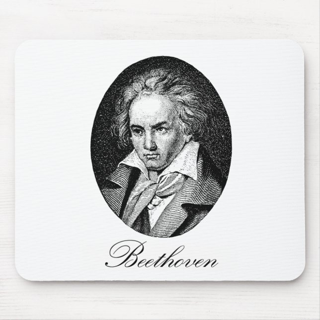 Beethoven Mouse Mat (Front)