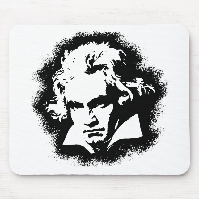 Beethoven Mouse Mat (Front)