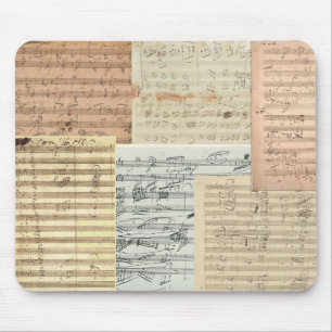 Beethoven Music Manuscripts Mouse Mat