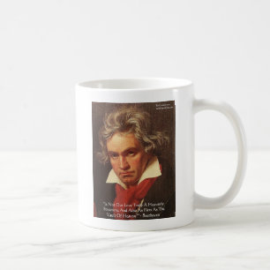 Beethoven "Of Heaven" Love Quote Gifts & Tees Coffee Mug