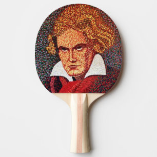 Beethoven Ping Pong Paddle