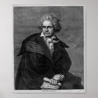 Beethoven Portrait Poster
