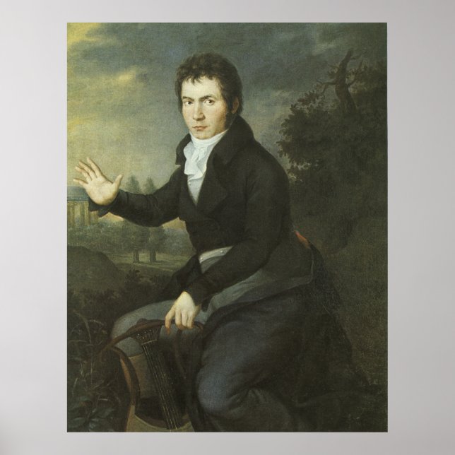 Beethoven Portrait Poster (Front)
