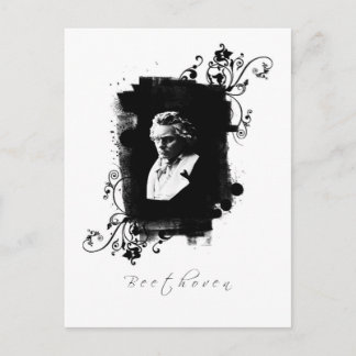 beethoven postcard