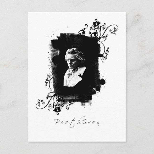 beethoven postcard (Front)