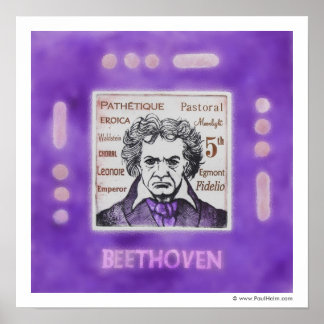 BEETHOVEN poster