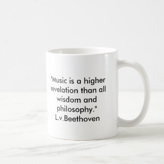 Beethoven Quote Mug