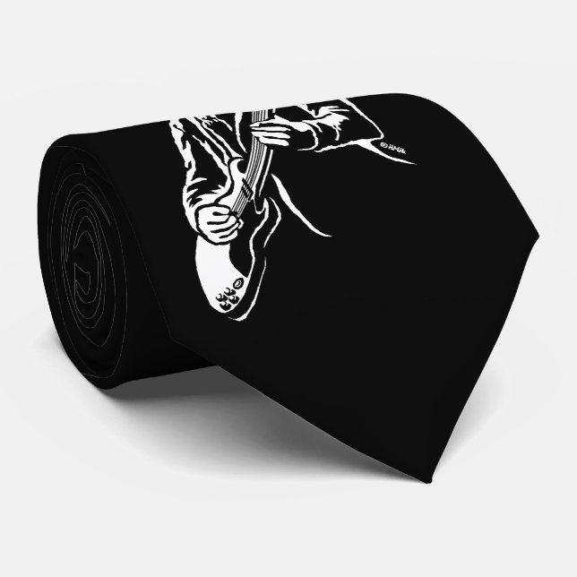 Beethoven Rock! Tie (Rolled)