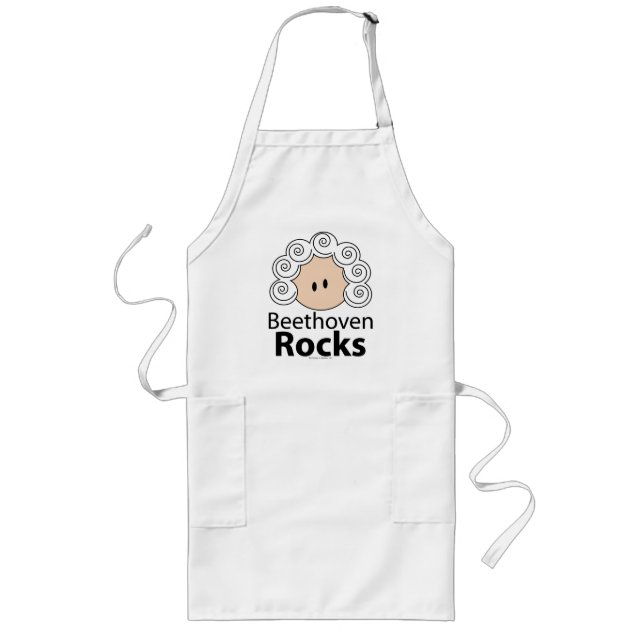 Beethoven Rocks Apron (Front)