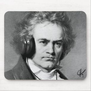 Beethoven Rocks Mouse Mat