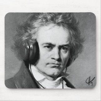 Beethoven Rocks Mouse Mat