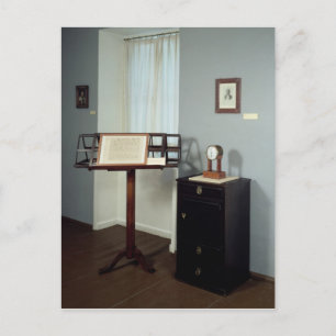 Beethoven Room displaying a music stand Postcard