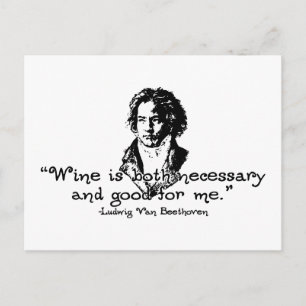 Beethoven -S Postcard