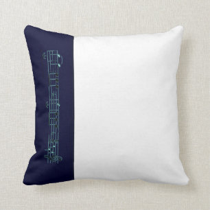 Beethoven Symphony No. 5 (Blue) Cushion