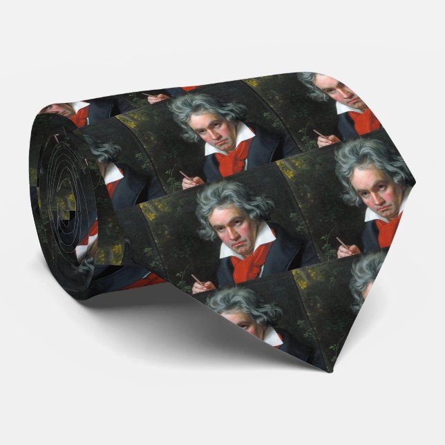 Beethoven Tie (Rolled)
