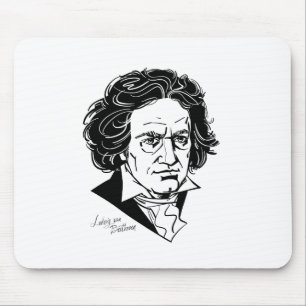 Beethoven-tr Mouse Mat