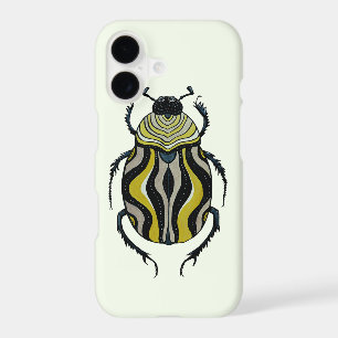 Beetle Art Ink Drawing Insect Lover
