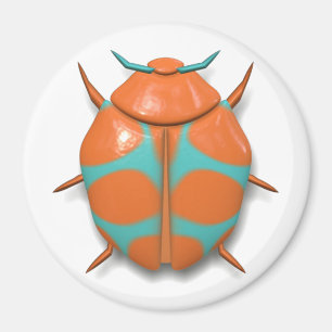Beetle bug insect cute summer boy magnet