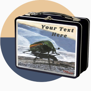 Beetle Bug Lunch Box - Optional Personalisation