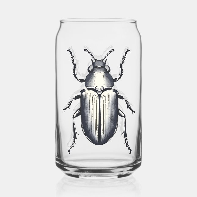 Beetle Can Glass (Back)