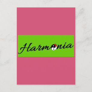 Beetle Harmonia zen Postcard
