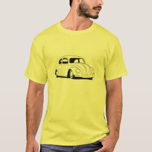 Beetle Low Car Classic Vintage Hiking Duck T-Shirt