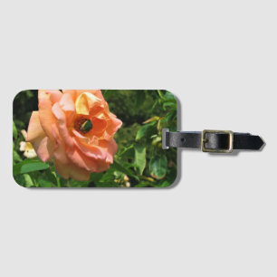 Beetle on a Rose Luggage Tag