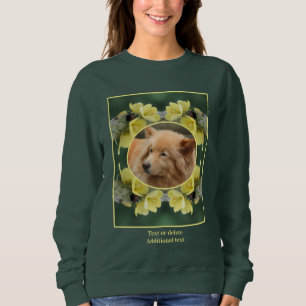 Beetle On Mullein Flower Create Your Own Photo Sweatshirt