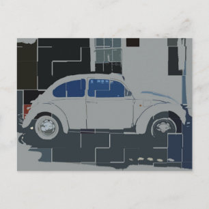 Beetle Puzzle Postcard