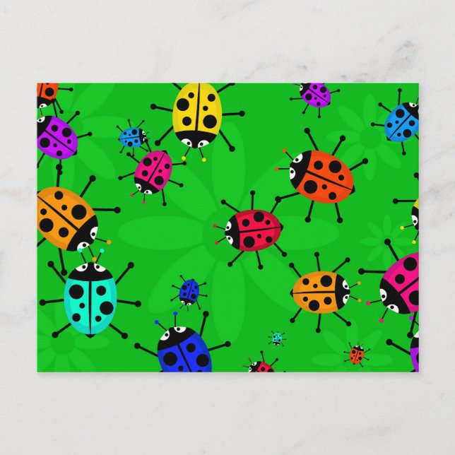 Beetle Swarm Postcard (Front)