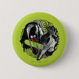 Beetlejuice   Adam & Barbara Scary 6 Cm Round Badge