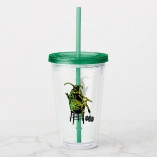 Beetlejuice   Beetle in Chair Acrylic Tumbler