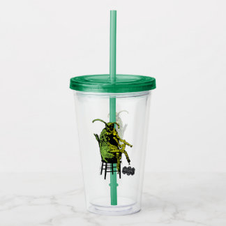 Beetlejuice | Beetle in Chair Acrylic Tumbler