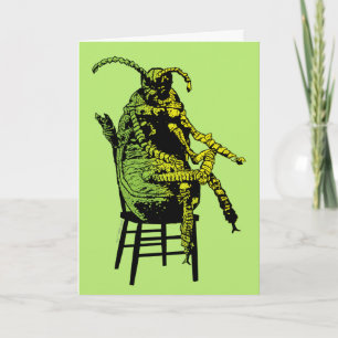 Beetlejuice   Beetle in Chair Card