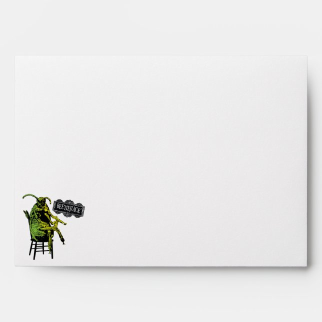 Beetlejuice | Beetle in Chair Envelope (Front)