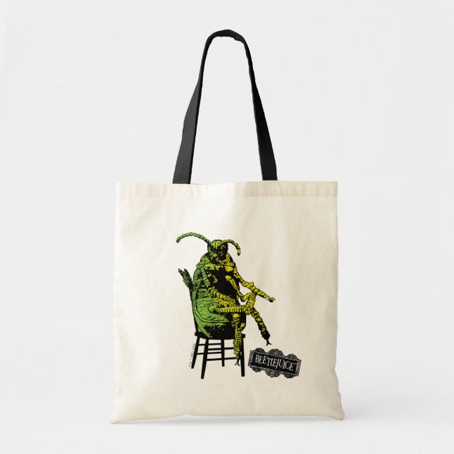 Beetlejuice | Beetle in Chair Tote Bag (Front)