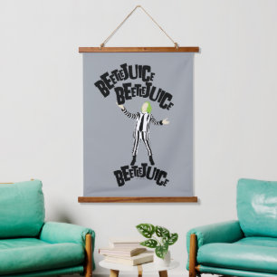 Beetlejuice Beetlejuice Beetlejuice Hanging Tapestry