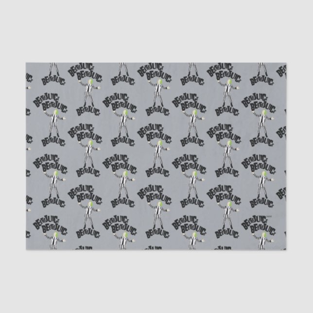 Beetlejuice Beetlejuice Beetlejuice Tissue Paper (Front)