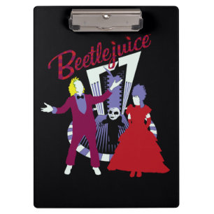 Beetlejuice   Beetlejuice & Lydia Wedding Clipboard
