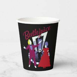 Beetlejuice   Beetlejuice & Lydia Wedding Paper Cups
