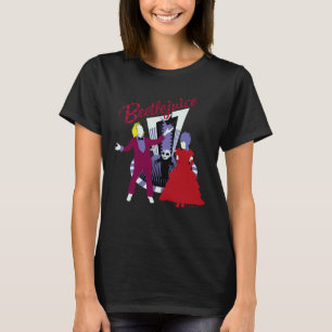 Beetlejuice   Beetlejuice & Lydia Wedding T-Shirt
