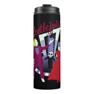 Beetlejuice   Beetlejuice & Lydia Wedding Thermal Tumbler