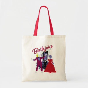 Beetlejuice   Beetlejuice & Lydia Wedding Tote Bag