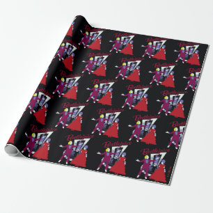 Beetlejuice   Beetlejuice & Lydia Wedding Wrapping Paper
