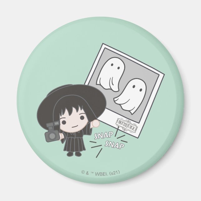 Beetlejuice | Chibi Lydia Ghost Photography Magnet (Front)
