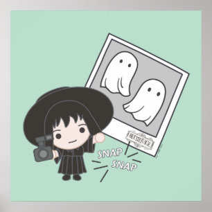 Beetlejuice   Chibi Lydia Ghost Photography Poster