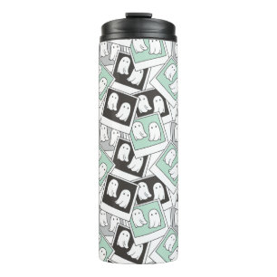 Beetlejuice   Chibi Lydia Ghost Photography Thermal Tumbler