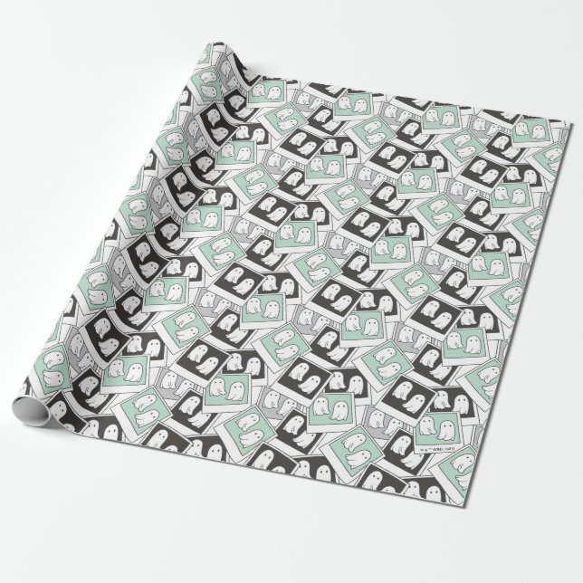 Beetlejuice | Chibi Lydia Ghost Photography Wrapping Paper (Unrolled)