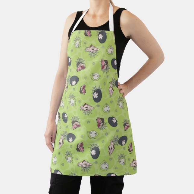 Beetlejuice | Cute Chibi Toss Pattern Apron (Insitu)